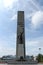 Monument to the soldiers of the Soviet army and partisans on the square in Bryansk