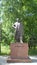 Monument to soviet writer Maxim Gorkiy