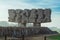 Monument to Struggle and Martyrdom in German concentration and extermination camp Majdanek