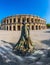 The monument to toreador and Roman amphitheater