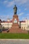 Monument to V. I. Lenin on Red Square. Rybinsk