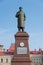 Monument to V.I. Lenin on Red Square, Rybinsk, Yaroslavl region, Russia