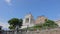 Monument to Victor Emmanuel II side view. Research institute Rome, Italy