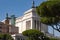 Monument to Victor Emmanuel II or Vittoriano, Rome, Italy. It is landmark of Rome. Beautiful view of Memorial of