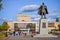 Monument to Vladimir the Brave in Serpukhov city square