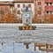 Monument to Vladimir Lenin in Cavriago, Italy