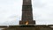 Monument to the war. The eternal flame at the monument to an unknown sailor who died during the Great Patriotic War.