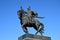 Monument to war hero BATYR BOGENBAI in Astana