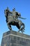 Monument to war hero BATYR BOGENBAI in Astana