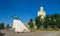 Monument to the Warriors Aviators in Zaporozhye, Ukraine