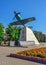 Monument to the Warriors Aviators in Zaporozhye, Ukraine