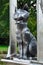 Monument to Zelenograd cats. Zelenogradsk, Kaliningrad oblast, R