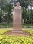 Monument of Tsiolkovsky in Moscow