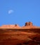 Monument Valley Arizona Moon Rise
