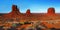 Monument Valley Buttes, Campground, American Southwest