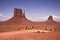 Monument Valley- East and West Mitten