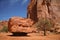 Monument Valley National Park, desert in Utah, USA