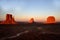 Monument Valley Navajo Indian Tribal Park Panorama