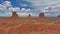 Monument Valley Navajo Tribal Park, time lapse.