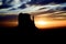 Monument Valley Sunrise Left Mitten