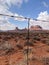 Monument Valley Utah sandstone landmark Navajo Nation Arizona southwest desert barbed wire fence