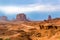 Monument Valley, view from John Fords Point to Merrit Butte