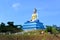 Monument Yeay Mao is installed in the Phnom Bokor mountains