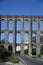 A monumental aqueduct in Italy.