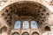 Monumental arches of Basilica of Maxentius, Italian: Basilica di Massenzio, ruins in Roman Forum, Rome, Italy