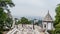 The monumental baroque staircase of Bom Jesus do Monte Sanctuary, a popular pilgrimage destination with panoramic views