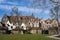 Monumental buildings in street Kloostertuinen, Dordrecht, The Netherlands