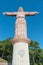 Monumental Christ at Atachi Hills. Taxco, Mexico