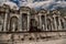 Monumental fountain and statues at Sagalassos