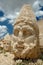 Monumental god heads on mount Nemrut, Turkey