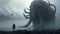 Monumental Scale: A Surreal Monster Creature With Tentacles By Nick Alm, Jon Mcnaught, And Even Mehl Amundsen