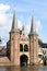 Monumental Water Gate in Sneek, Holland