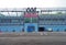 Monza, Italy - June 13, 2019: The National Autodromo Monza outside main stand