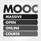 MOOC - Massive Open Online Course acronym