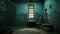 Moody And Atmospheric Photo Of A Russian Prison Cell
