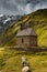 Moody Autumnal Image of Pasterzenhaus Chapel in Austria Alps