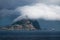 Moody cloud above Gibraltar rock