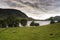 Moody Clouds over Wast Water in Cumbria, England