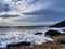 Moody March at Church Beach - Lyme Regis