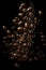 Moody Photo of Coffee Beans on a Dark Background