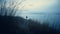 Moody Seascapes: A Man\\\'s Journey Along The Water