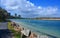 Mooloolaba Marina on Mooloolah River on a sunny but cloudy day