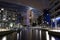 Moon above Clarence Dock - Leeds