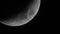 Moon close-up. Planet satellite.