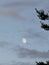 Moon, cloud scape, Tver region, Russia