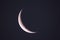 Moon Crescent Waning - Photograph taken January 2 2019